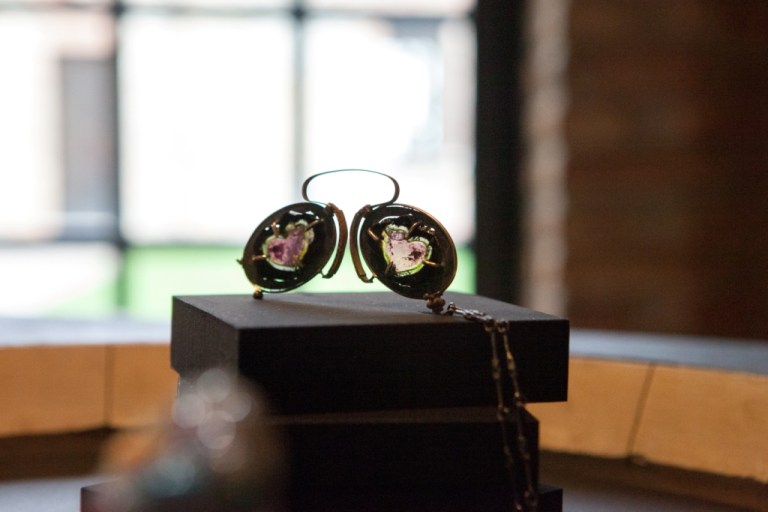 Maura Biamonti, pinze-nez Euphoria Gioielli in Fermento 2014