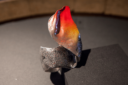 Gianni Riva, Paintbrush, cuff bracelet