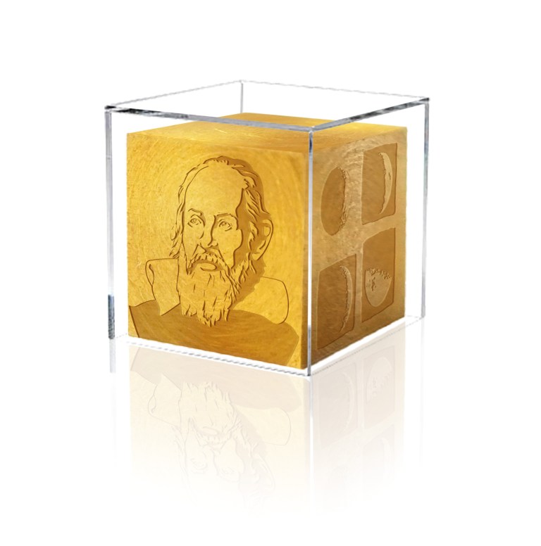 _Pasquale THE GOLD CUBE CUBO-GALILEO GALILEI